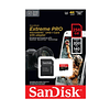 Memoria Micro SDHC 256GB Sandisk Extreme Pro, UHS-I Clase 10, con Adaptador, Up to 200 MB/s-  2