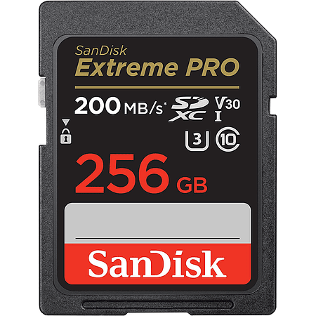 SanDisk 256GB Extreme PRO UHS-I SDXC Tarjeta de Memoria