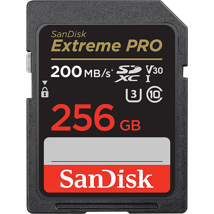 SanDisk 256GB Extreme PRO UHS-I SDXC Tarjeta de Memoria 1