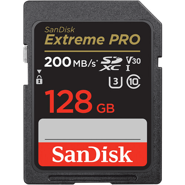 SanDisk 128GB Extreme PRO UHS-I SDXC Tarjeta de Memoria 1
