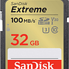 TARJETA DE MEMORIA SANDISK SD 32GB EXTREME MODELO # SDSDXVT-032G