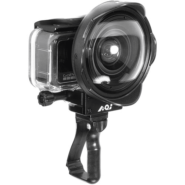 Lente ultra gran angular para cámaras GoPro y teléfonos inteligentes AOI 0.73X 5