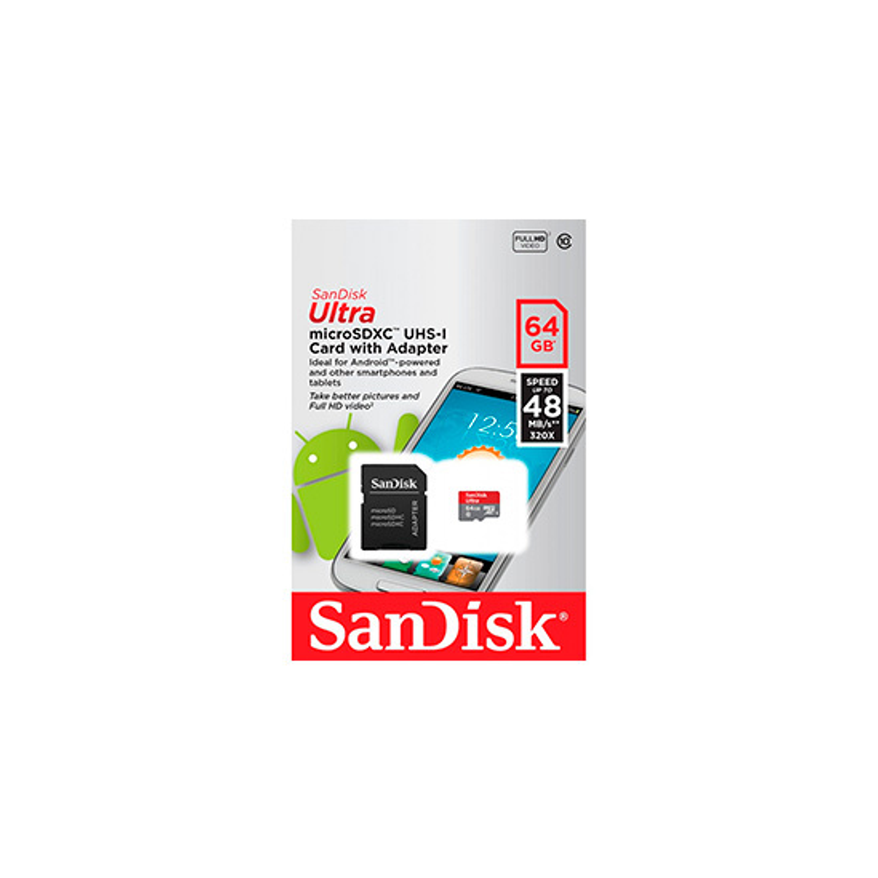 SANDISK ULTRA MICRO SD 64GB 