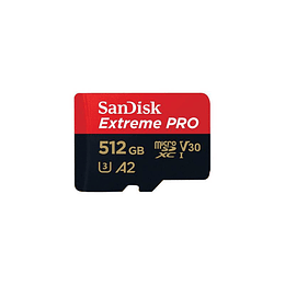 SANDISK EXTREME PRO MICRO SD 512G