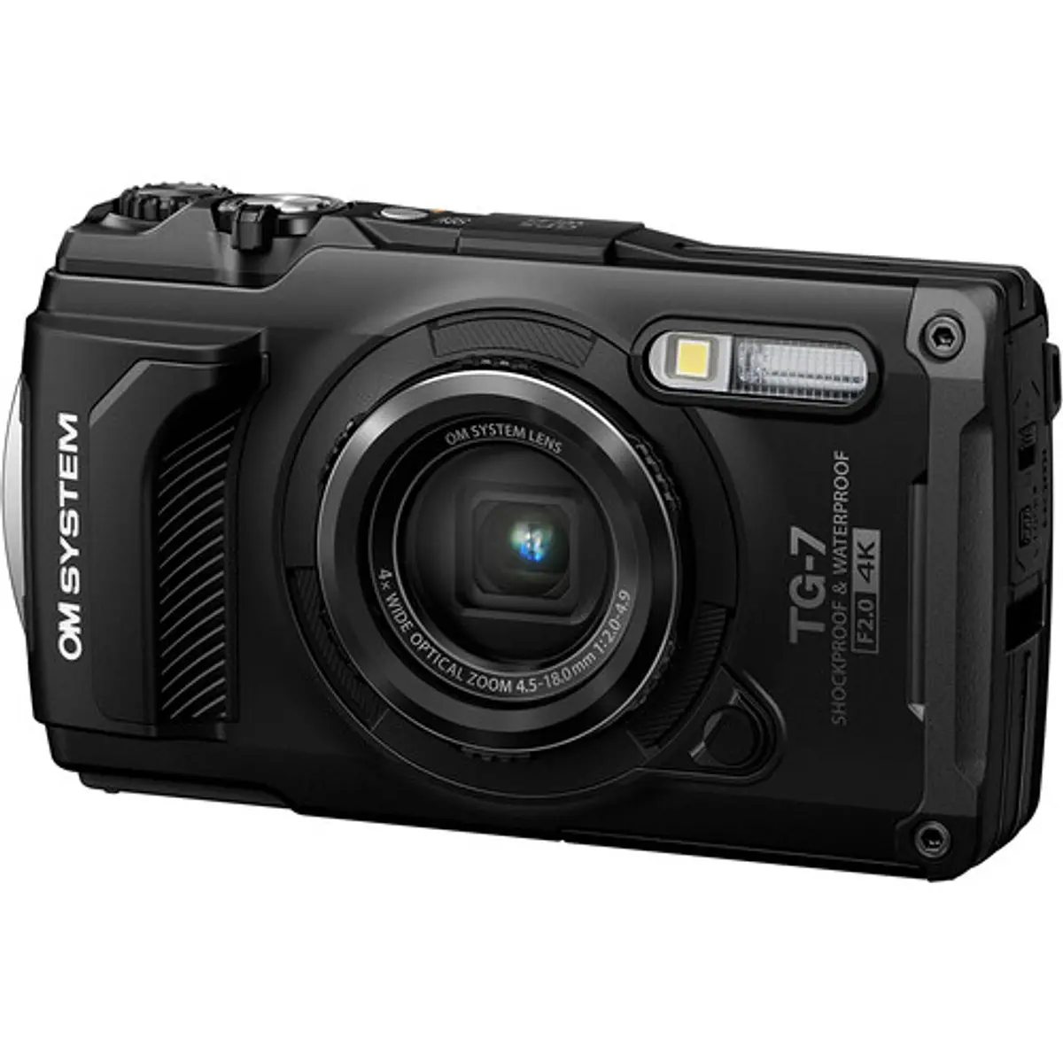 OLYMPUS TG-7 ブラック　4K 対応 CAMARA OLYMPUS OM TG-7 COLOR NEGRA TG7