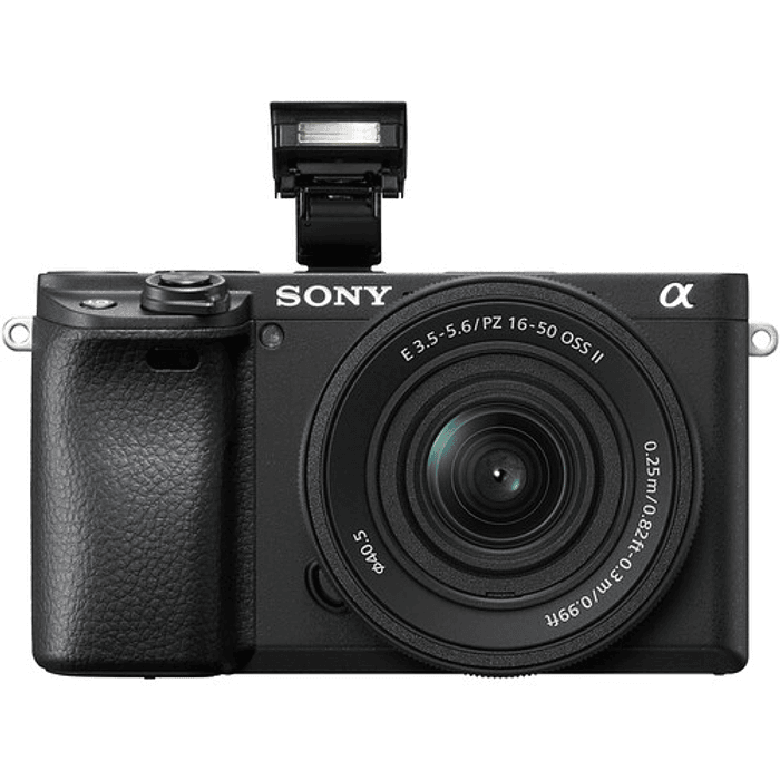 SONY Alpha 6400 con sensor APS-C mas lente 16-50 19