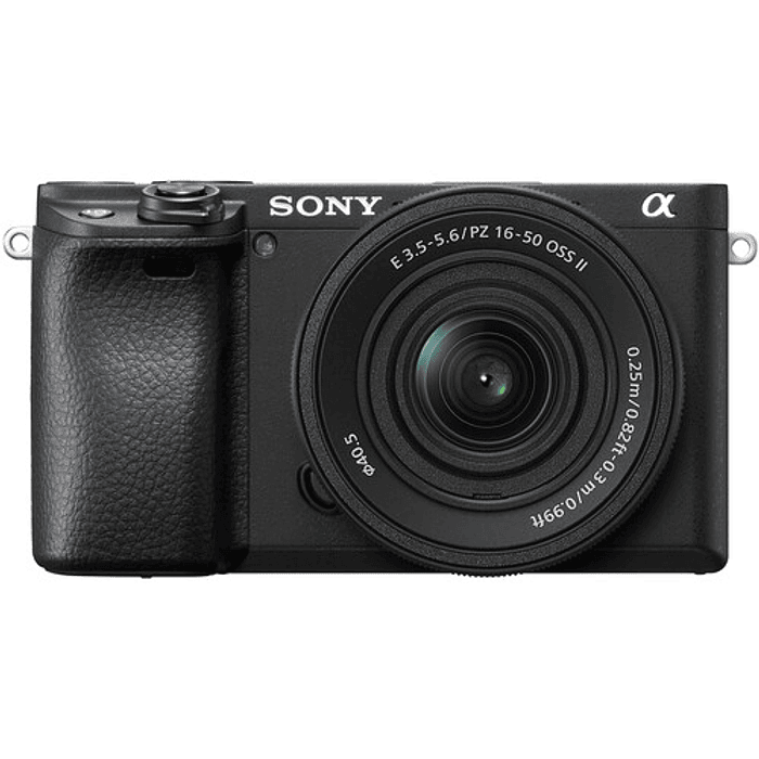 SONY Alpha 6400 con sensor APS-C mas lente 16-50 1