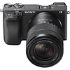 SONY Alpha 6400 con sensor APS-C mas lente de zoom de 18-135 mm 1