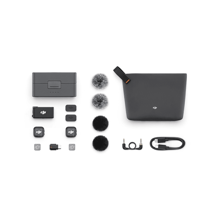 DJI MIC 3 (2 TX + 1 RX + Charging Case) 1