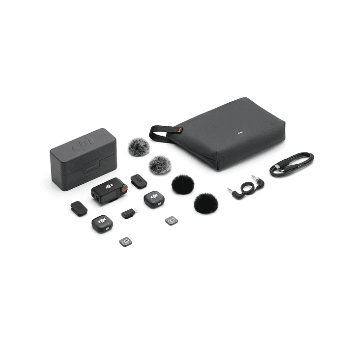 DJI MIC 3 (2 TX + 1 RX + Charging Case) 2