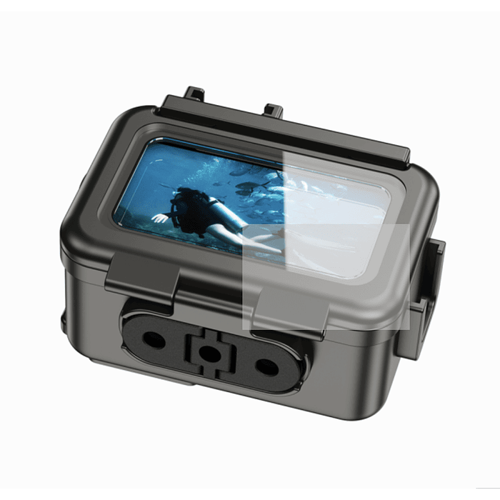 Carcasa Sea Frogs de 60 m/195 pies para DJI Osmo Action 5 Pro/ Osmo Action 4/ Osmo Action 3 2