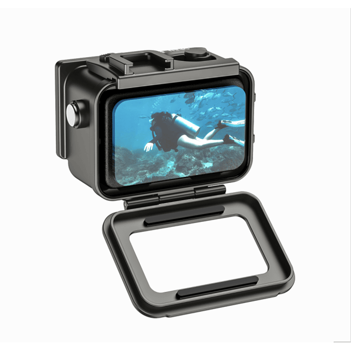 Carcasa Sea Frogs de 60 m/195 pies para DJI Osmo Action 5 Pro/ Osmo Action 4/ Osmo Action 3 5