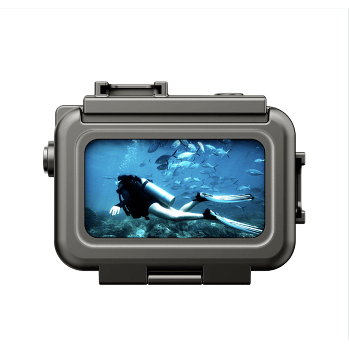 Carcasa Sea Frogs de 60 m/195 pies para DJI Osmo Action 5 Pro/ Osmo Action 4/ Osmo Action 3 6