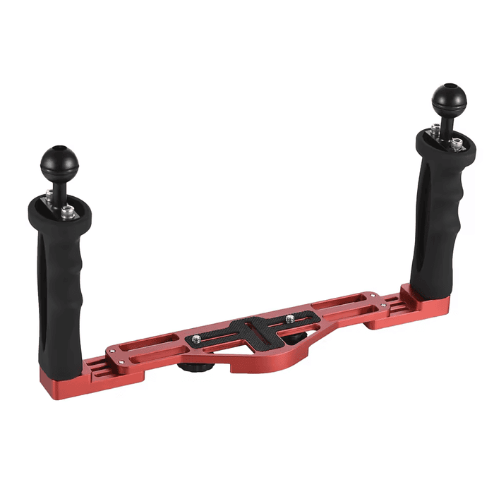 BASE DE ALUMINIO COMPACTA DOBLE ROJA 1