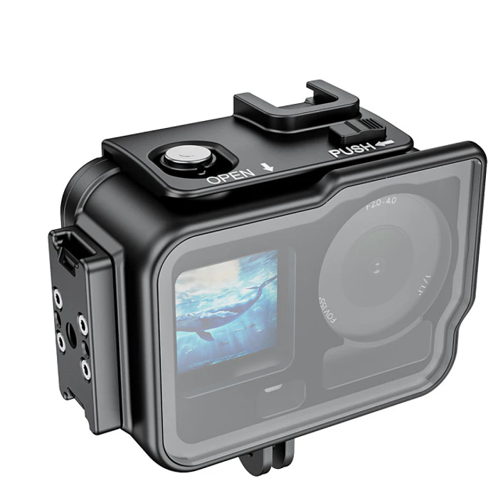 SEA FROGS 60M/195FT Housing para camaras de acción DJI OSMO 6/5/4