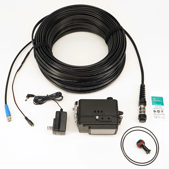 SISTEMA DE TRANSMISION SUBMARINO EN VIVO PARA GOPRO (9 a la 13)  SDI Y CABLE DE PODER 1