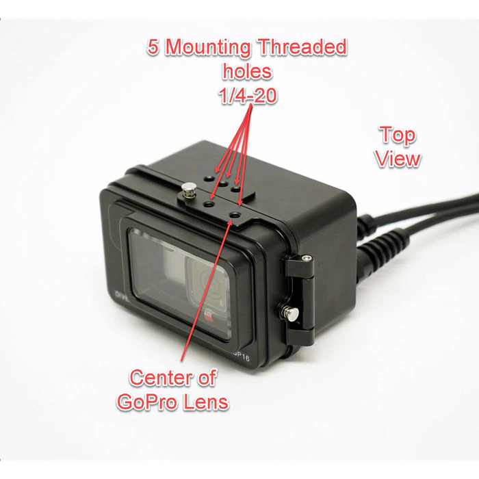 SISTEMA DE TRANSMISION SUBMARINO EN VIVO PARA GOPRO (9 a la 13)  SDI Y CABLE DE PODER 3