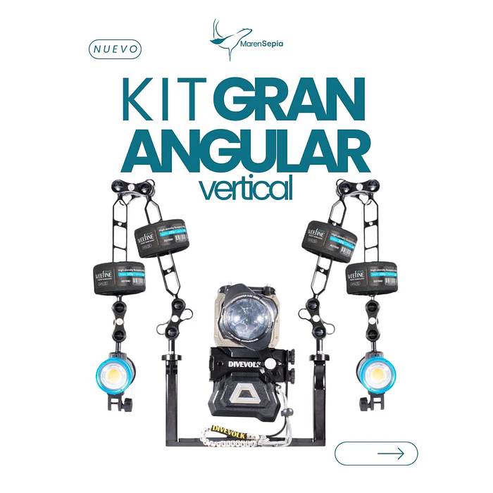 KIT DIVEVOLK ANGULAR VERTICAL WEEFINE 7000 1