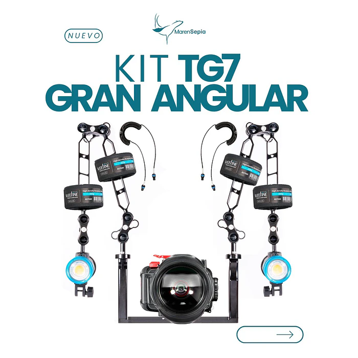 KIT TG7 GRAN ANGULAR WEEFINE 7000S 1