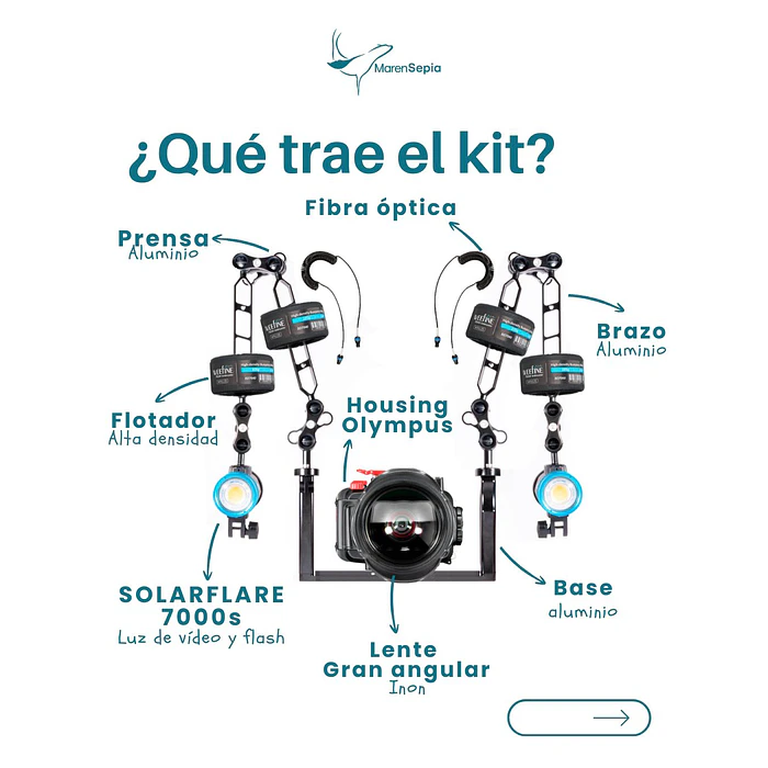 KIT TG7 GRAN ANGULAR WEEFINE 7000S 2