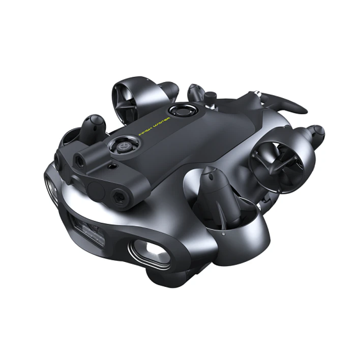 E-MASTER NAVI  E-E200 QYSEA FIFISH ROV SUBMARINO AI  Y 4 BATERÍAS, EST. DE CARGA Y MALETA 2