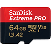 TARJETA DE MEMORIA SANDISK MICROSD 64GB EXTREMEPRO