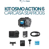 KIT DJI ACTION 6 MÁS CARCASA SEAFROGS - OPEN BOX 2