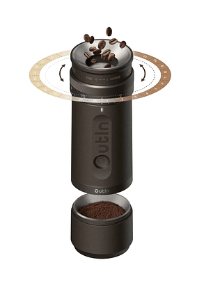 Molinillo de Café Eléctrico Portátil Outin Fino Café Tundra