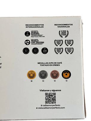 Cápsulas de Café Amor Perfecto Insignia para Nespresso