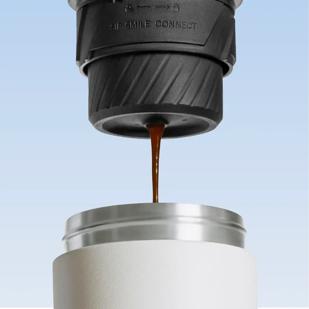 Máquina de Café Espresso Eléctrica Outin Portátil Mino Verde Musgo 2
