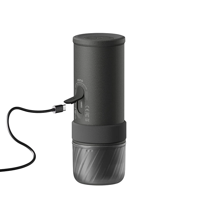 Máquina de Café Espresso Eléctrica Outin Portátil Mino Gris Espacial 5