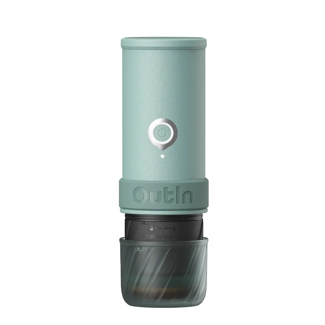 Máquina de Café Espresso Eléctrica Outin Portátil Mino Verde Canyon 11