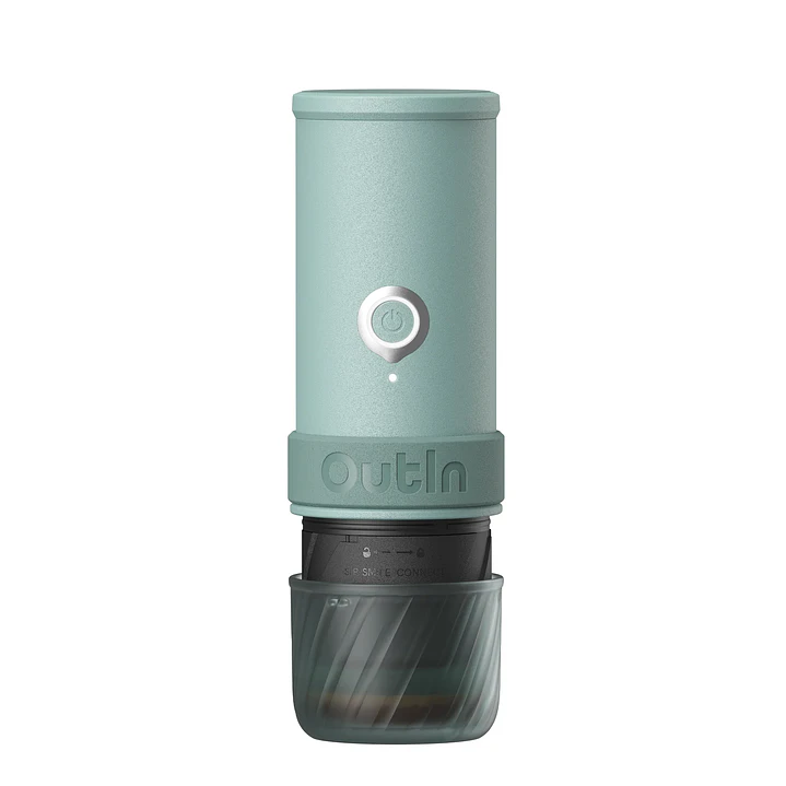 Máquina de Café Espresso Eléctrica Outin Portátil Mino Verde Canyon 11