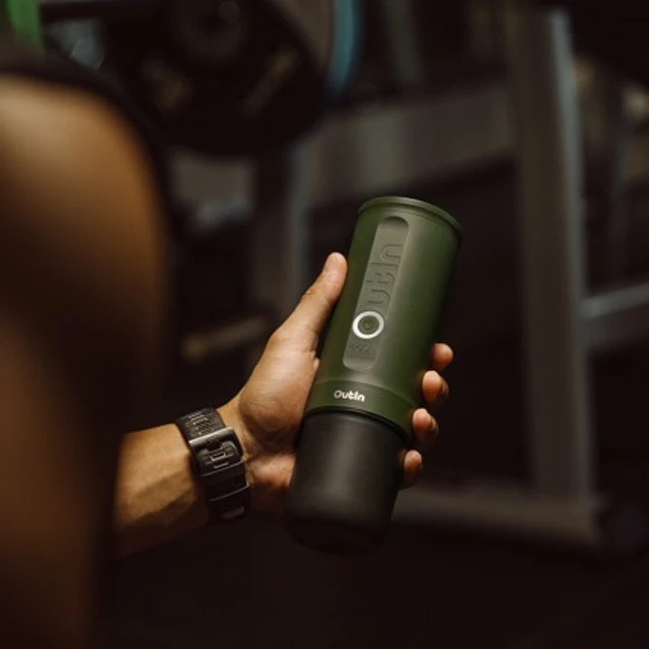 Máquina de Café Espresso Eléctrica Outin Portátil Nano 2 Verde Bosque 2