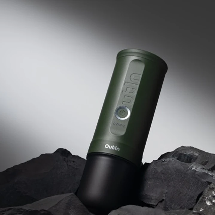 Máquina de Café Espresso Eléctrica Outin Portátil Nano 2 Verde Bosque 1