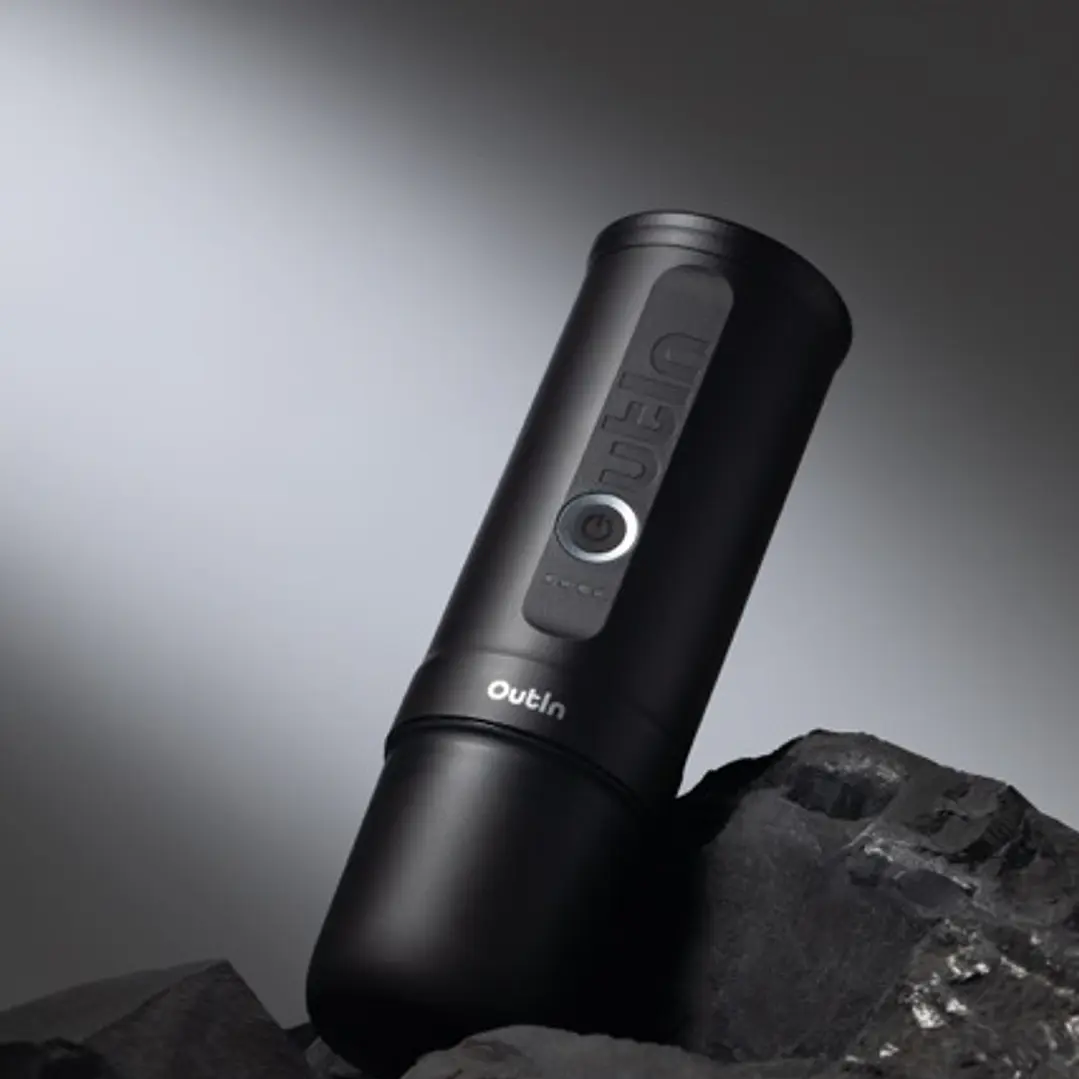 Máquina de Café Espresso Eléctrica Outin Portátil Nano 2 Gris Espacial 1