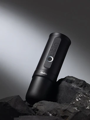 Máquina de Café Espresso Eléctrica Outin Portátil Nano 2 Gris Espacial