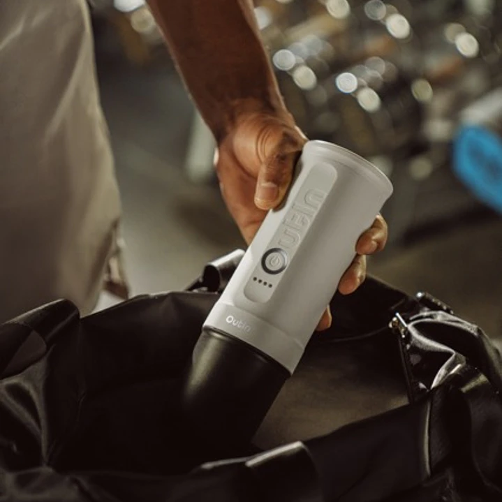 Máquina de Café Espresso Eléctrica Outin Portátil Nano 2 Blanco Perla 5