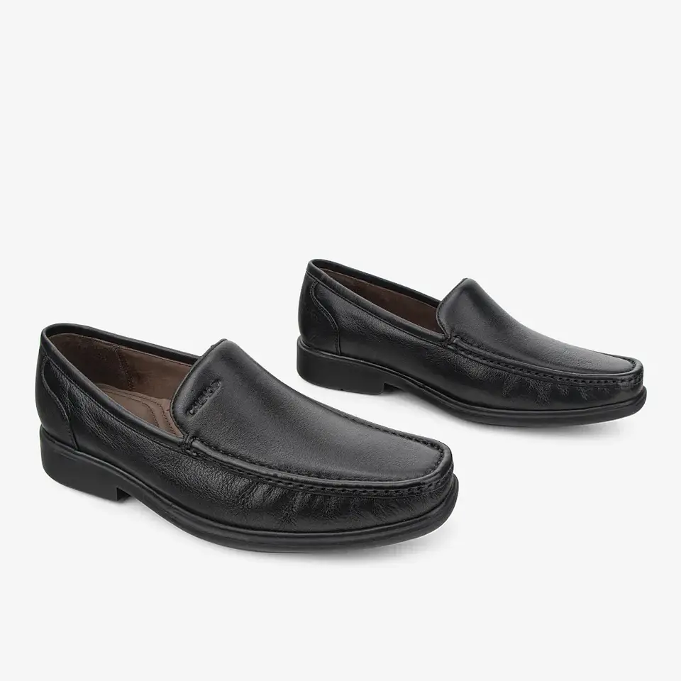 Mocasin De Hombre Negro 1MAG001 2