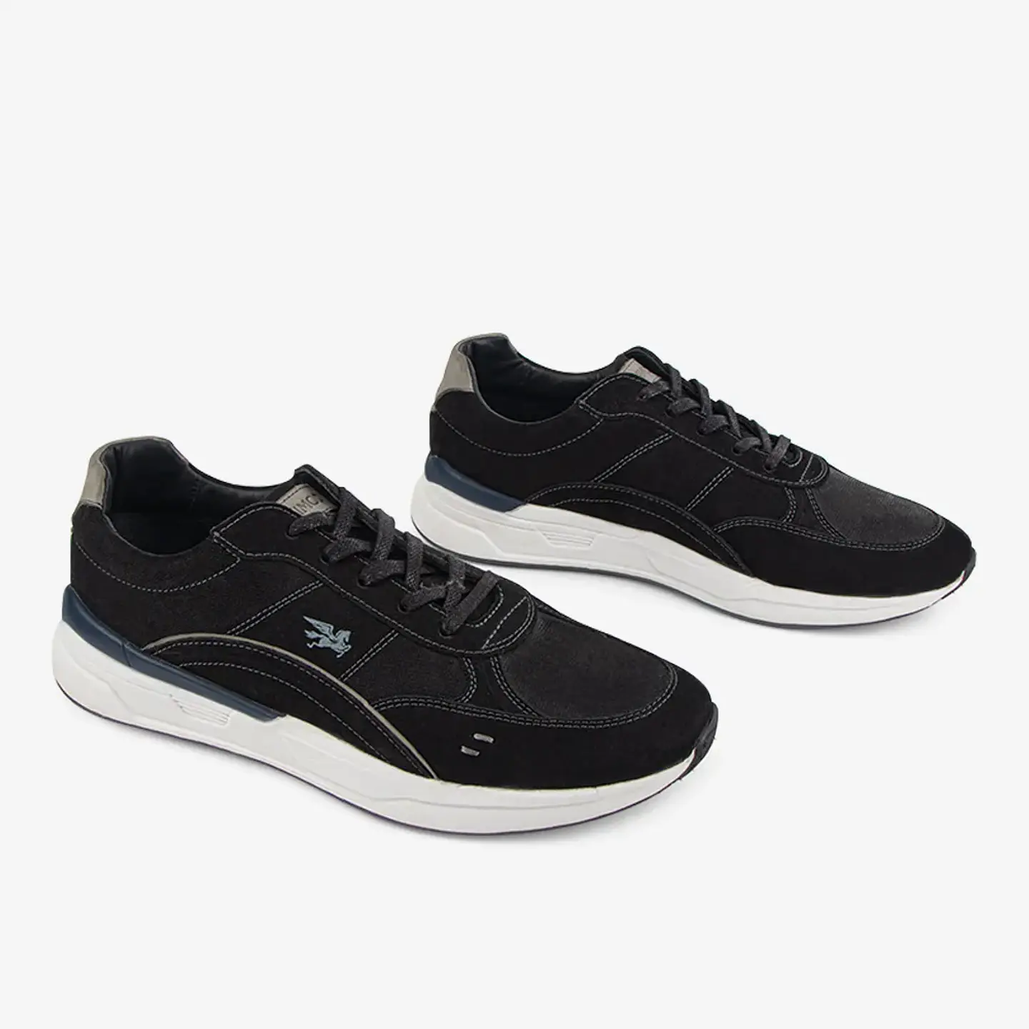 Zapatilla Casual Negro 1UIU001 2