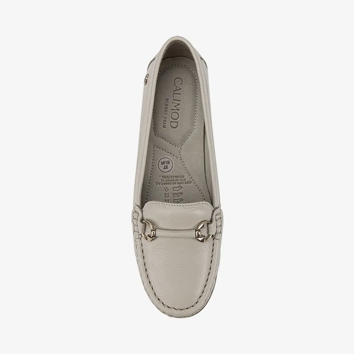 Mocasín Casual Marfil 3CK3001 3