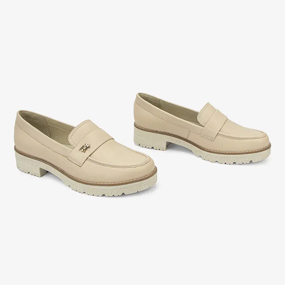 Mocasín Mujer Marfil 3CE6002 2