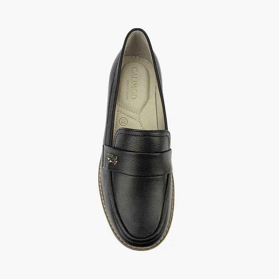 Mocasín Mujer Negro 3CE6002 2
