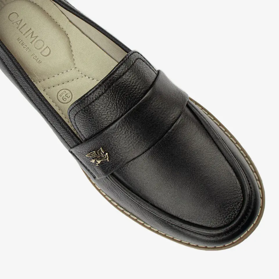 Mocasín Mujer Negro 3CE6002 3