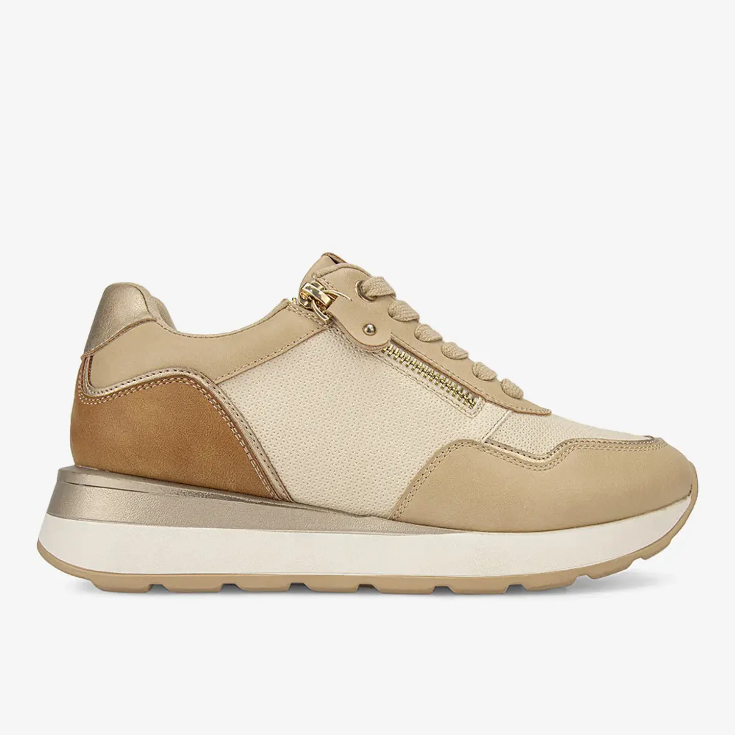 Zapatillas Mujer Beige/Camel 2YZ153 1