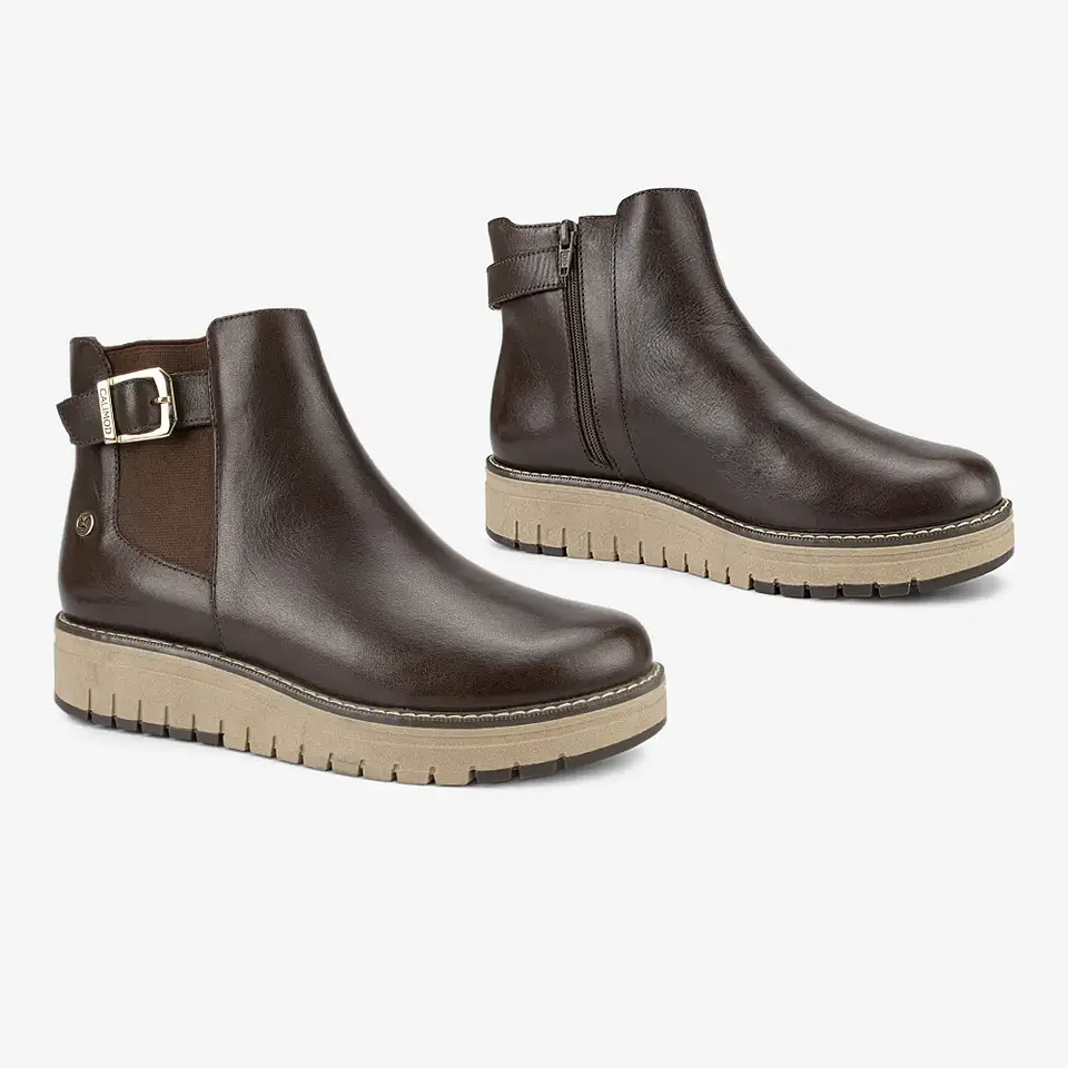 Botines Dama Dark Brown 5CJ2002 2