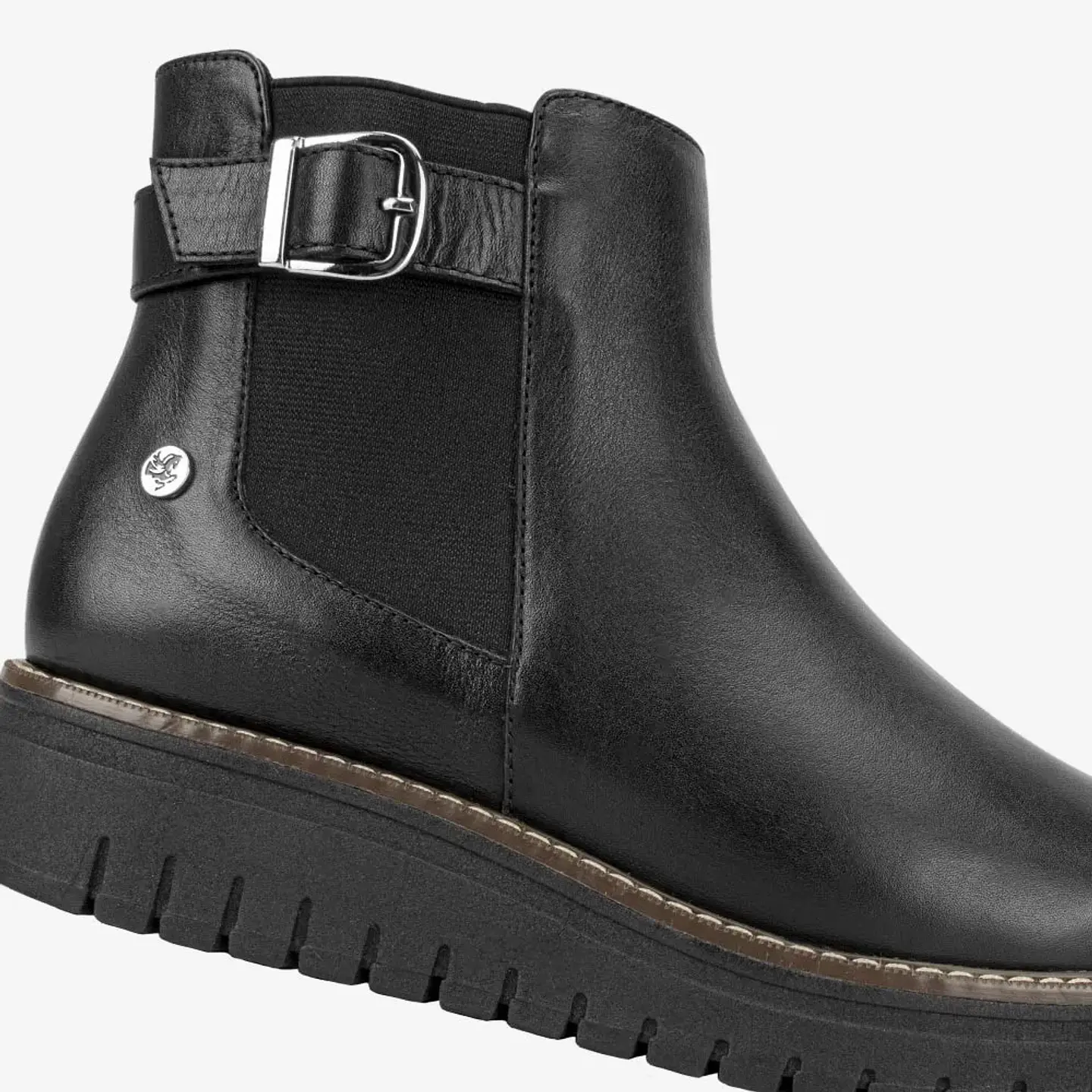 Botines Dama Negro 5CJ2002 4