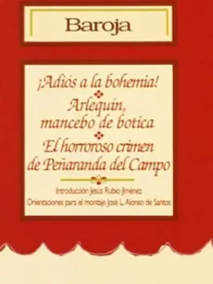 Adiós a la bohemia! Arlequin, mancebo 1