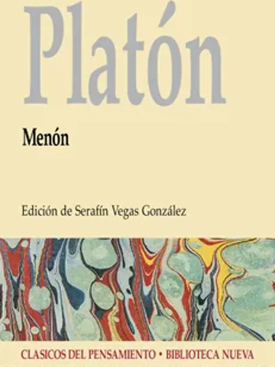 Menón (clásicos del pensamiento) 1