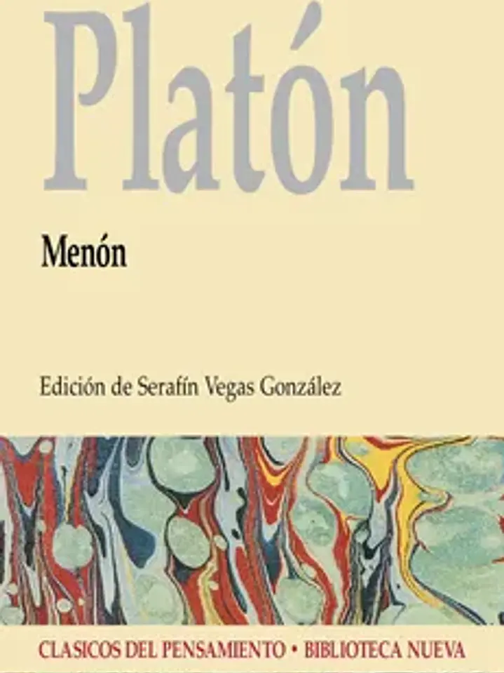 Menón (clásicos del pensamiento) 1